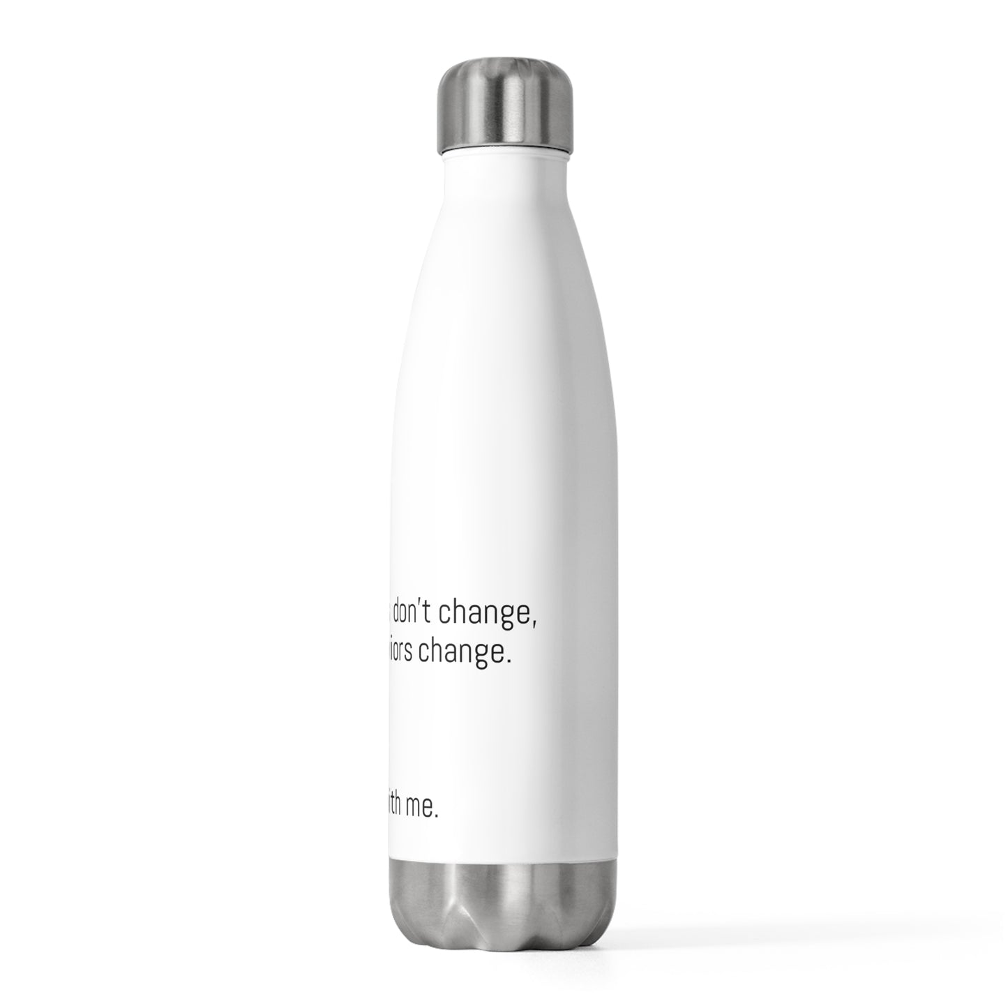 Student Outcomes Focused Insulated Bottle
