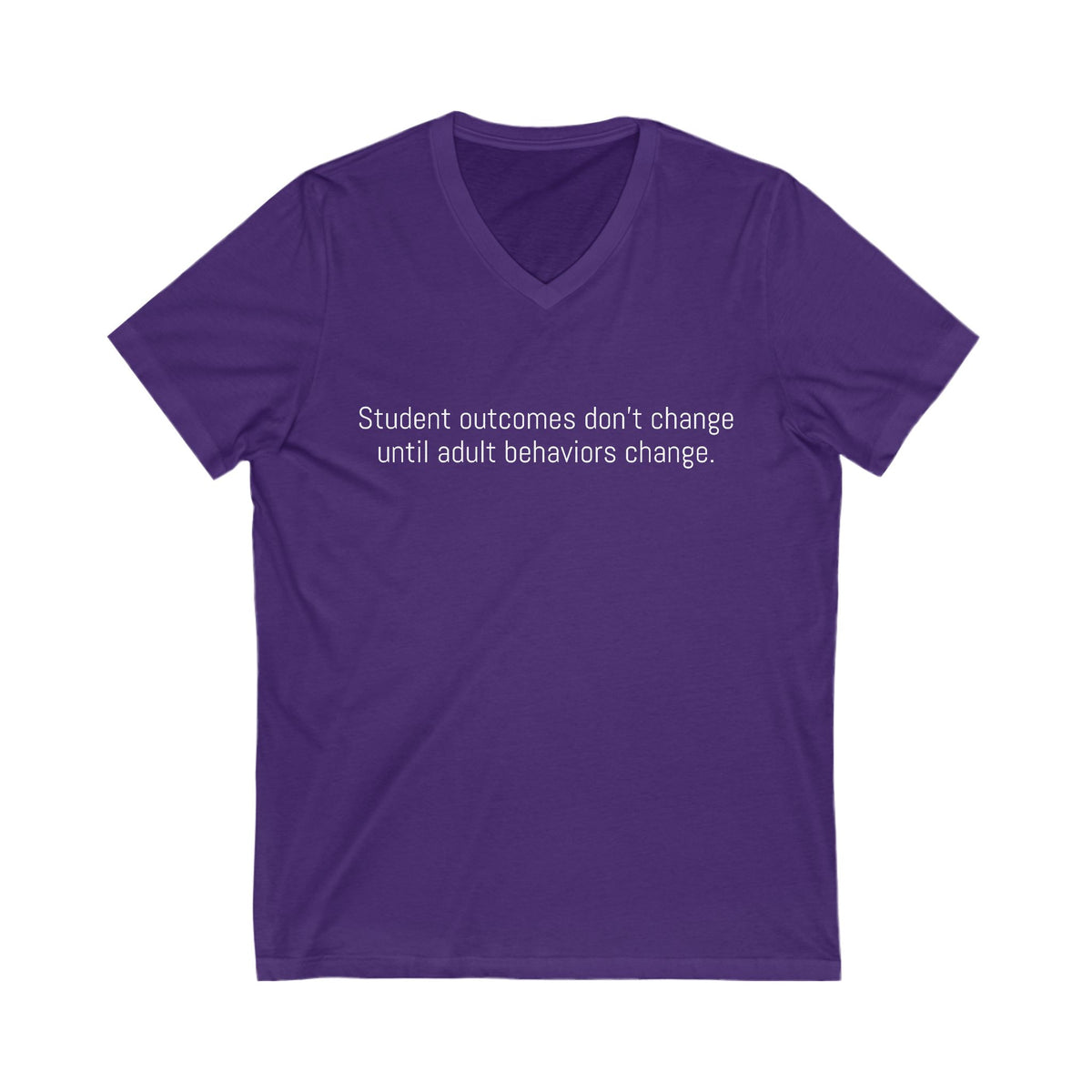 Student Outcomes Focused V-Neck Tee