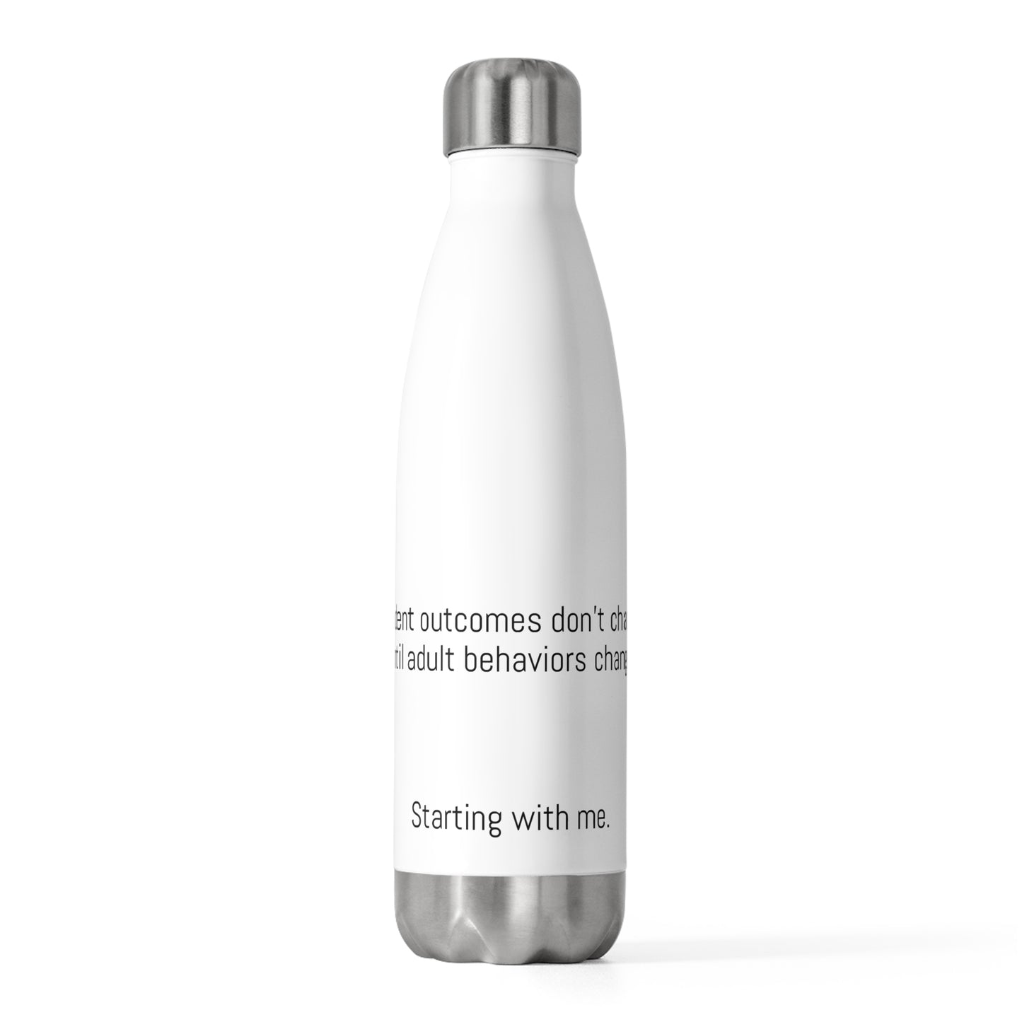 Student Outcomes Focused Insulated Bottle